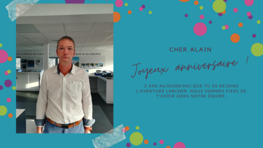 Joyeux anniversaire Alain !