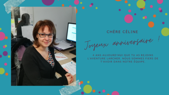 Joyeux anniversaire Céline !