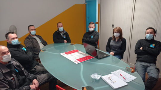 LARCHER Services : Réunion des techniciens plomberie