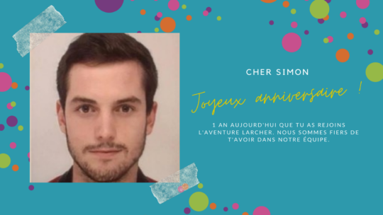 Souhaitons un joyeux anniversaire à Simon Larcher !