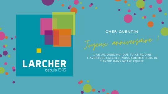 Souhaitons un joyeux anniversaire à Quentin BEAURAIN !