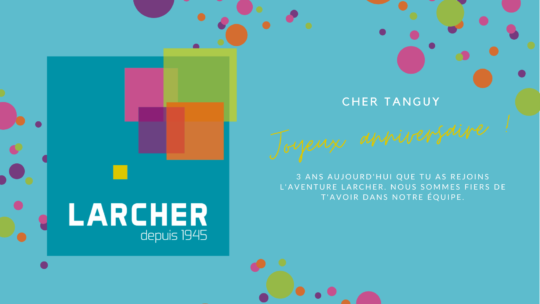 Souhaitons un joyeux anniversaire à Tanguy Dor !