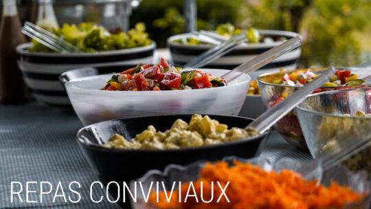 Moment de convivialité pour le groupe LARCHER