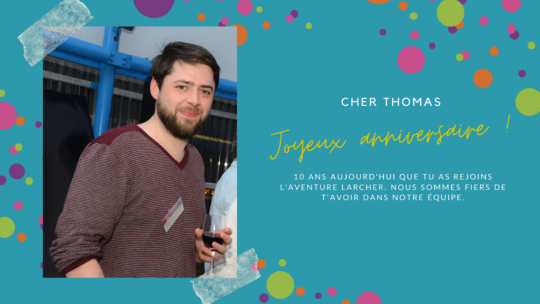 Souhaitons un joyeux anniversaire à Thomas Larcher !