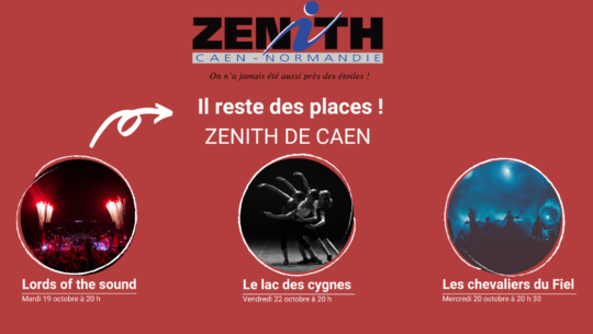 Il reste des places pour les spectacles du mois d&rsquo;octobre !