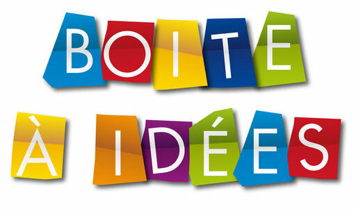Boite à idées dans la salle de pause !