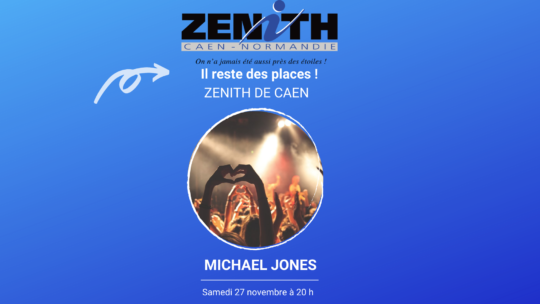 Places gratuites salariés LARCHER pour les spectacles de novembre au Zénith