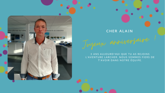 Souhaitons un joyeux anniversaire à Alain LEBRETON !