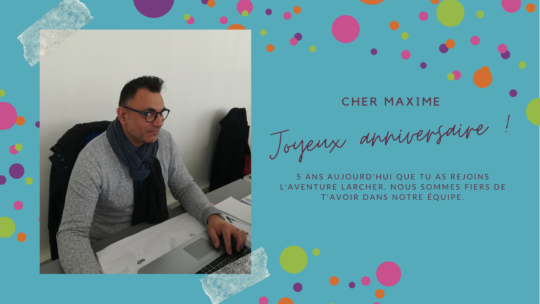 Souhaitons un joyeux anniversaire à Maxime CLABOT !