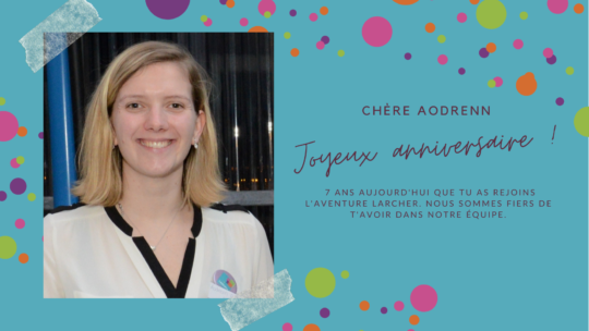 Souhaitons un joyeux anniversaire à Aodrenn DUNAYE !