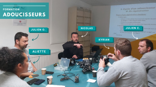 LARCHER Services : formation Adoucisseurs du 13/05/2022 à CAEN