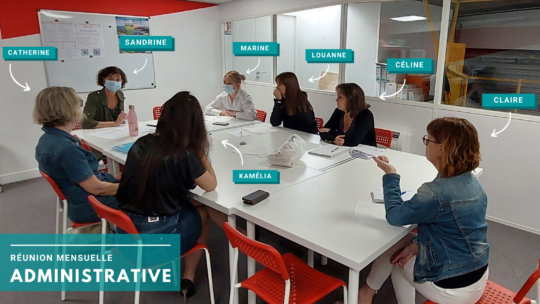 LARCHER Services : réunion mensuelle administrative du 10/05/2022 à CAEN