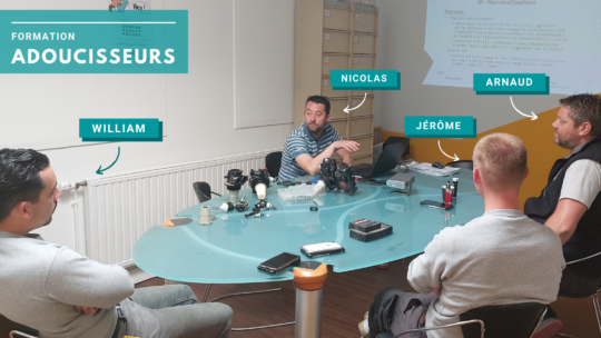 LARCHER Services : formation Adoucisseurs du 12/05/2022 à CAEN