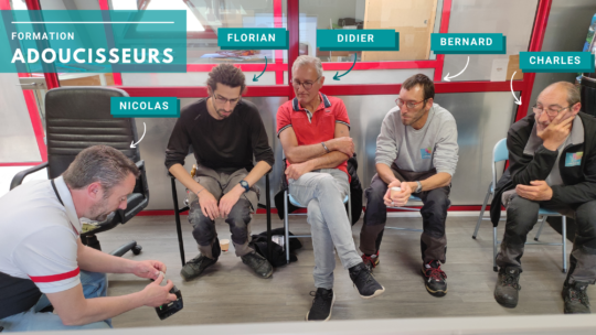 LARCHER Services : formation Adoucisseurs du 01/06/2022 à DEAUVILLE