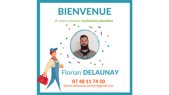 Souhaitons la bienvenue à Florian DELAUNAY !