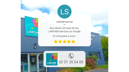 50 avis sur Google !