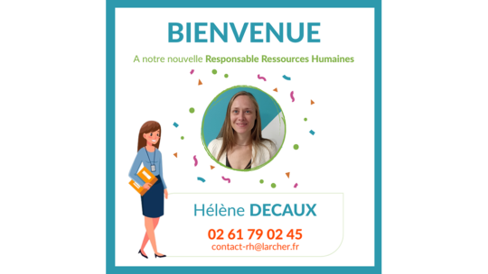 Souhaitons la bienvenue à Hélène DECAUX !