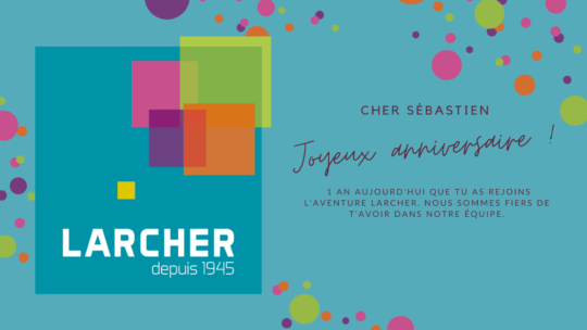 Souhaitons un joyeux anniversaire à Sébastien PIGEON !