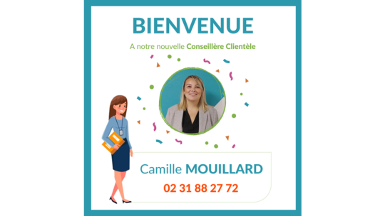 Souhaitons la bienvenue à Camille MOUILLARD !