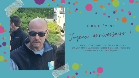 Souhaitons un joyeux anniversaire à Clément LUCAS !