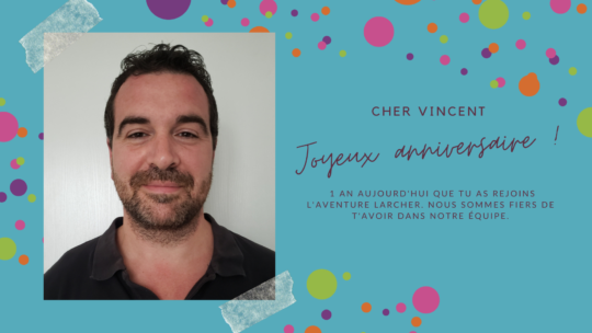 Souhaitons un joyeux anniversaire à Vincent GUEZENNEC !