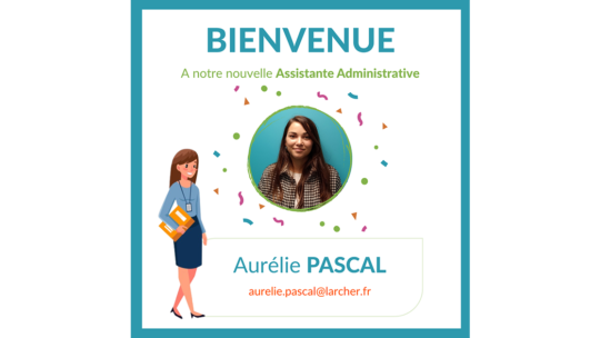 Souhaitons la bienvenue à Aurélie PASCAL !