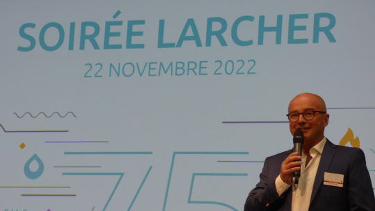 C’était une super soirée ! 75 ans de LARCHER