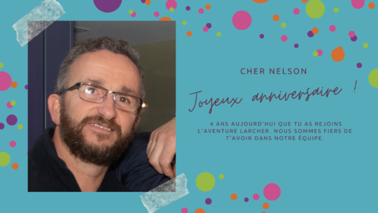 Souhaitons un joyeux anniversaire à Nelson MONGARDIEN !