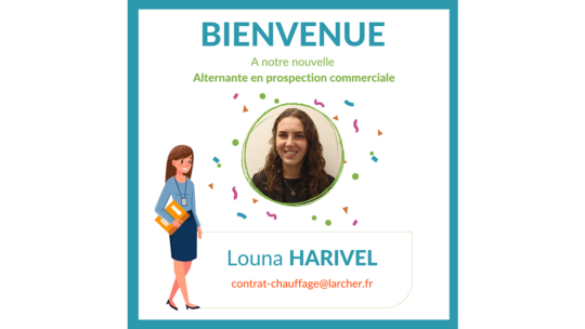 Souhaitons la bienvenue à Louna HARIVEL !
