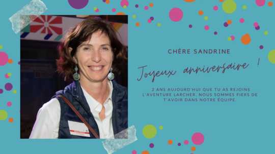 Souhaitons un joyeux anniversaire à Sandrine KURANDY !