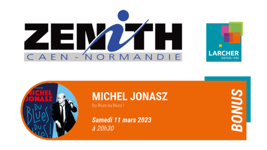 Places de Zénith BONUS disponibles pour MICHEL JONASZ !