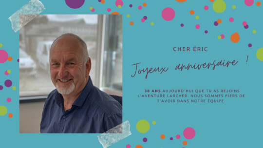 Souhaitons un joyeux anniversaire à Éric QUESNOT !