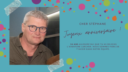 Souhaitons un joyeux anniversaire à Stéphane LEGRIX !